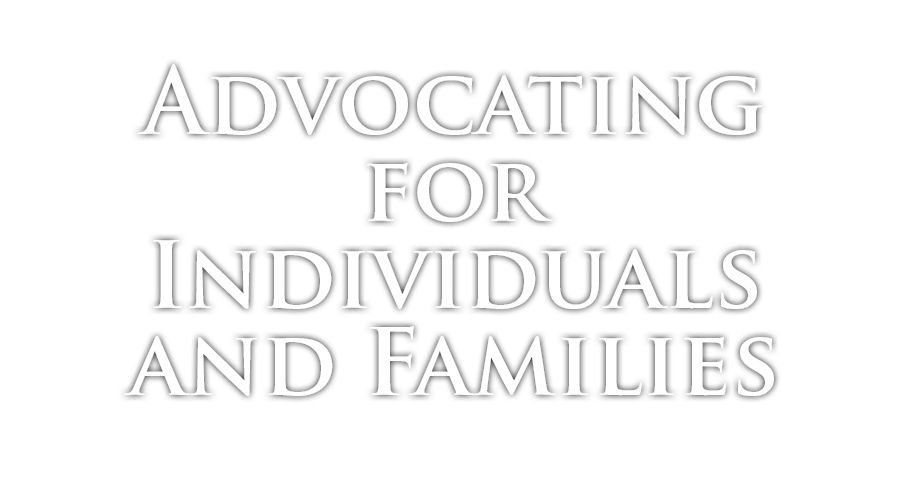2 Advocating for individuals and families