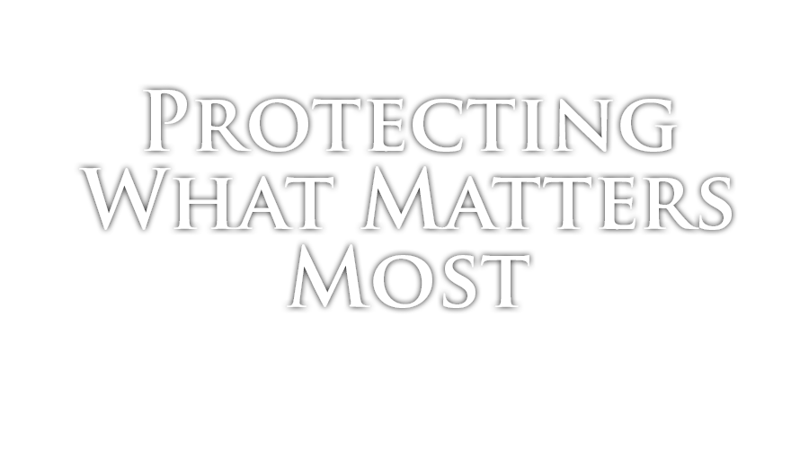 3 Protecting what matters most